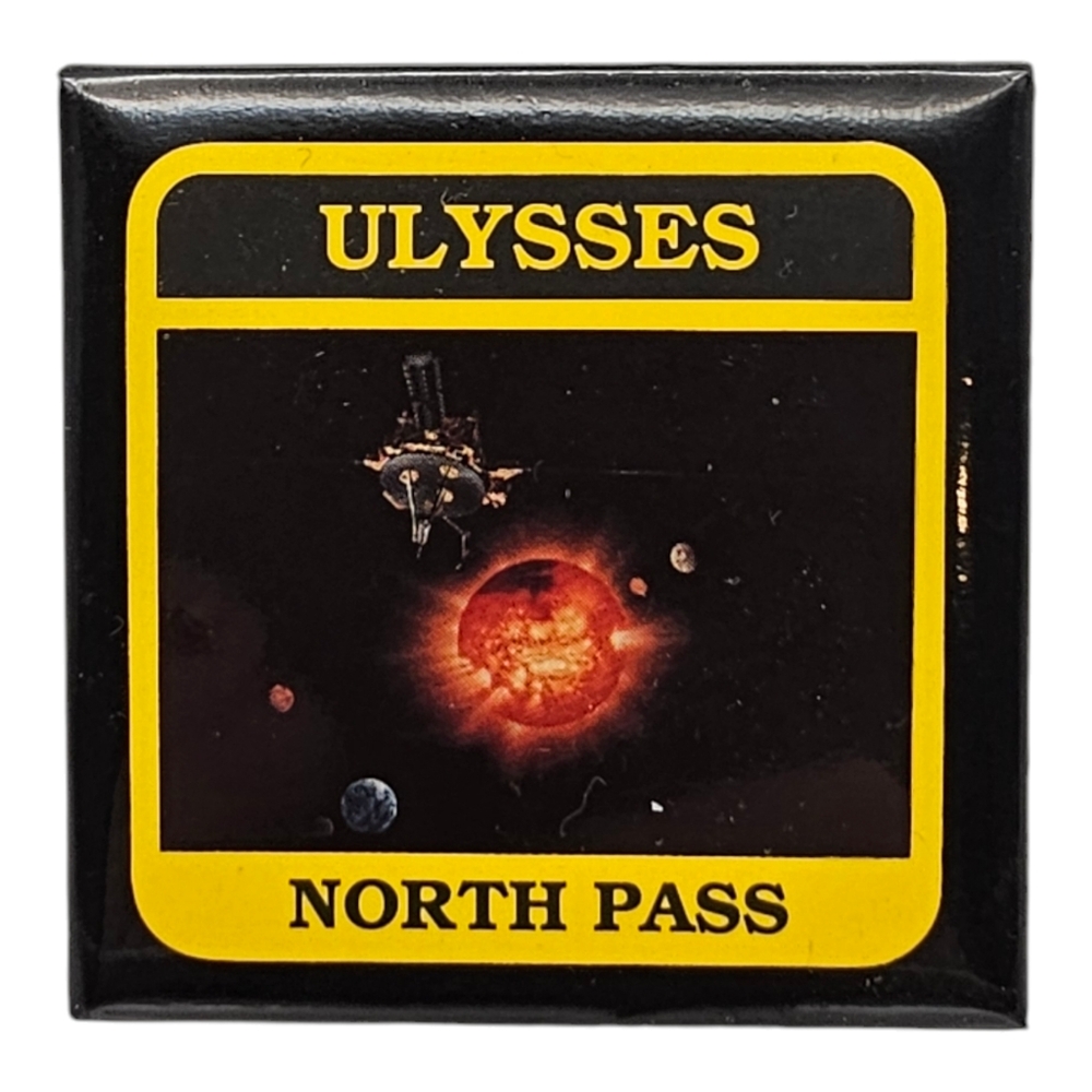 NASA Ulysses North Pass Button Pin Pinback